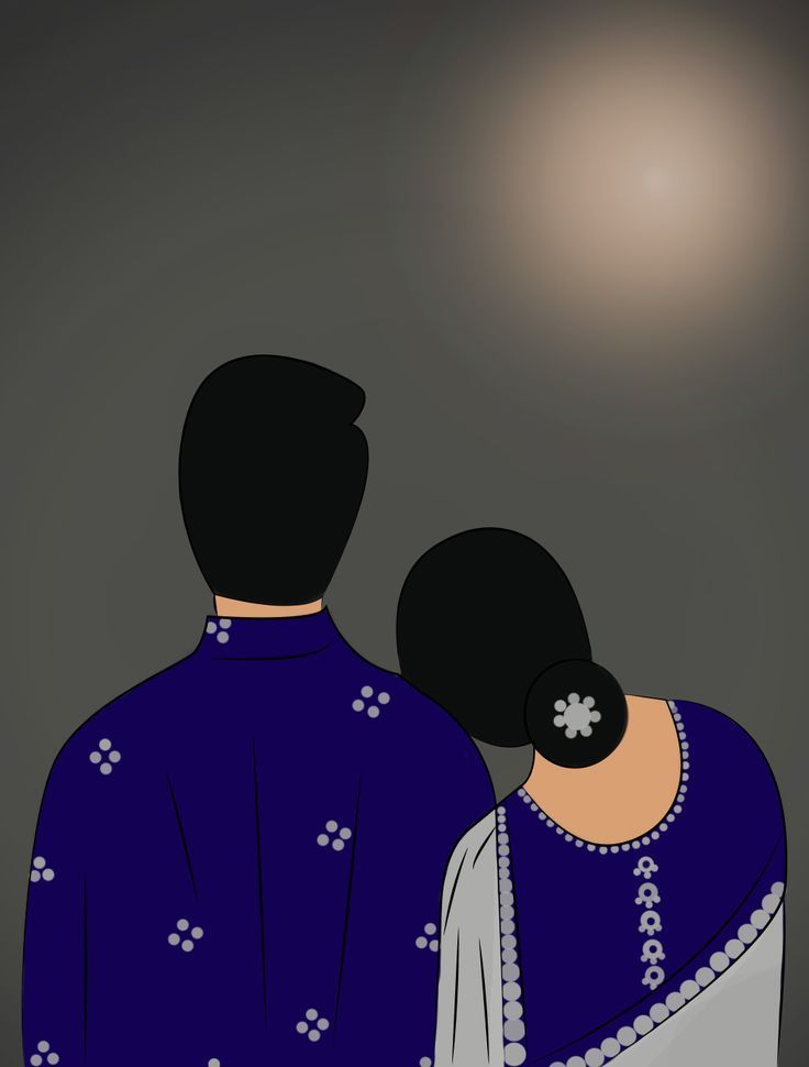 couple digital potrait